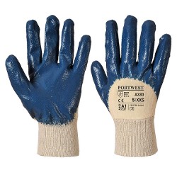 Gants nitrile dos aéré...