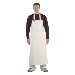 White Apron PU oil resistant 56200 120x90cm