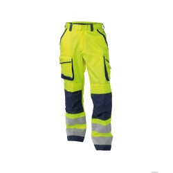 HV work trousers with knee pockets 290 g - CHICAGO