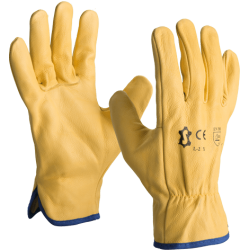 Gants fourrés cuir tout...